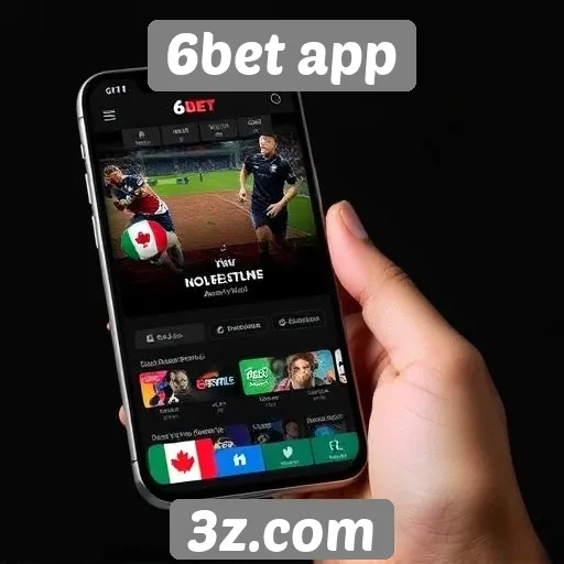Avaliação da interface do usuário do 6bet app